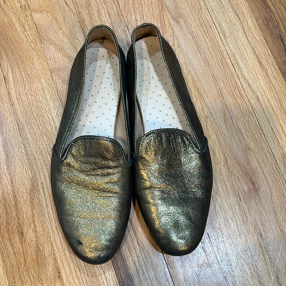 Gold metallic loafer super soft - Picture 1 of 12
